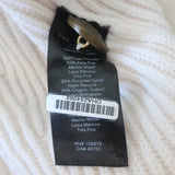 Rag & Bone Nancy Cardigan Ivory Wool-Blend Ribbed Knit Size Medium