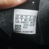 Gucci x Adidas Gazelle Low Top Sneakers Metallic Gold Leather Size 7.5 NEW