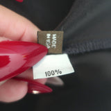 Peter Cohen Mesh-Sleeve Silk Jacket Olive Brown Size Small