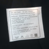 Chanel 08P Striped Fringed Tweed Jacket Black/Silver Cotton-Blend Size 38