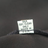 Peter Cohen Mesh-Sleeve Silk Jacket Olive Brown Size Small