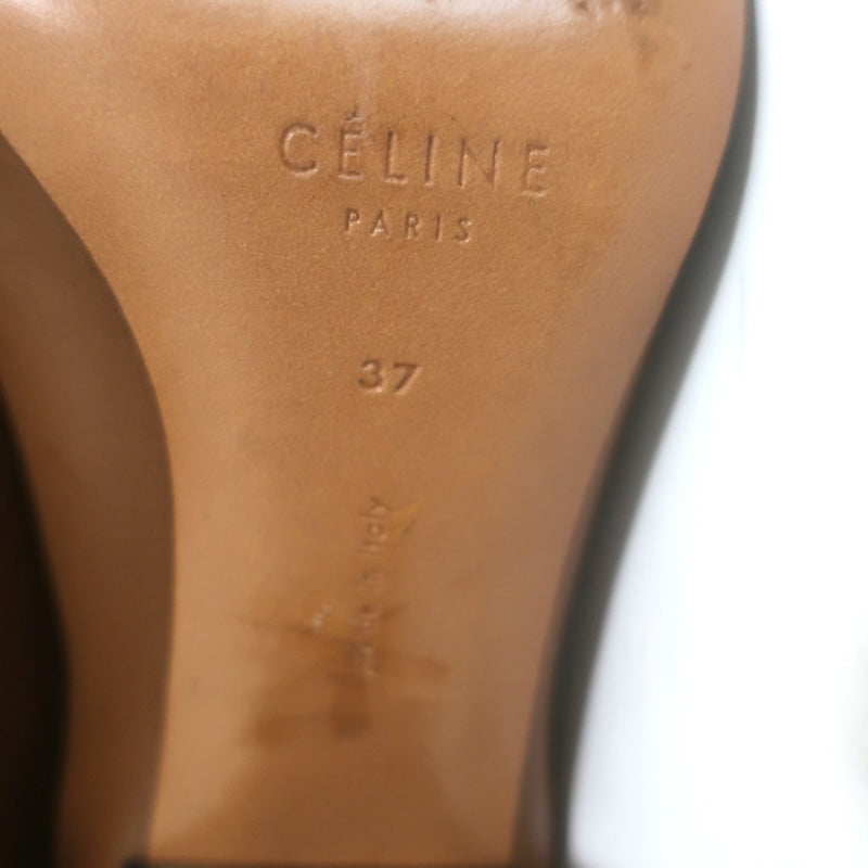 Celine Phoebe Philo Zip-Around knee-high boots Sz 37, size stamp