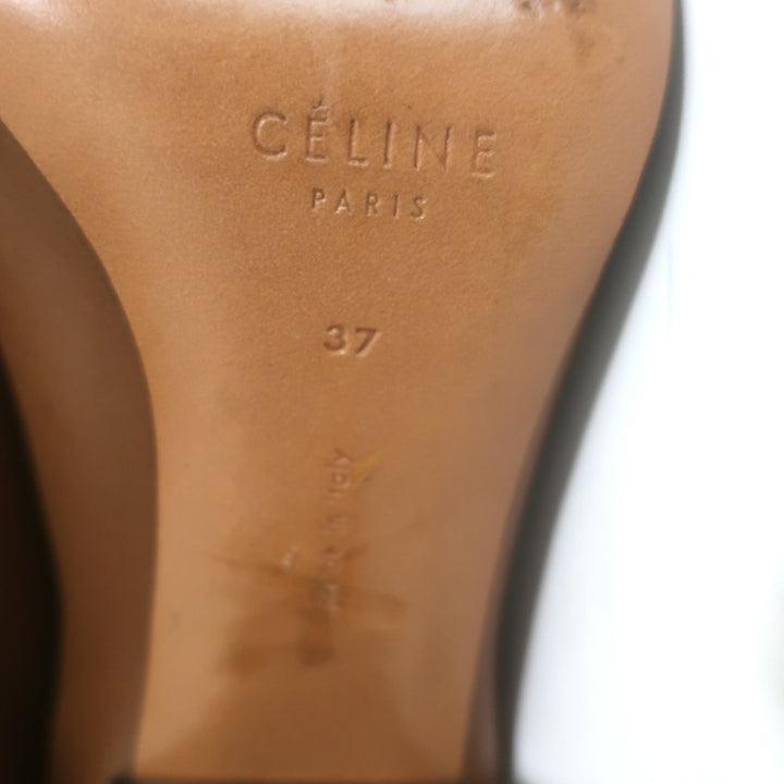 Celine Phoebe Philo Zip-Around knee-high boots Sz 37, size stamp