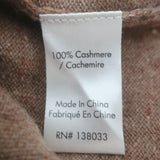 Saccharine Cashmere Cherry Blossom Sweater Brown Size Small