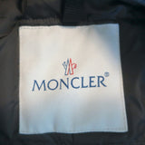 Moncler Vallier Quilted Down Coat Gray Wool Size 7