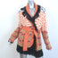 Mother Runaway Child Belted Short Cardigan Orange/Multi Alpaca-Blend Size Medium