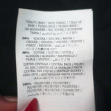 Moncler Pleated-Back Mixed Media Cardigan Black Cotton-Blend Size Small