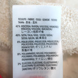 Alexander McQueen Ruffled Jacquard Jacket Ivory Silk-Blend Size Medium