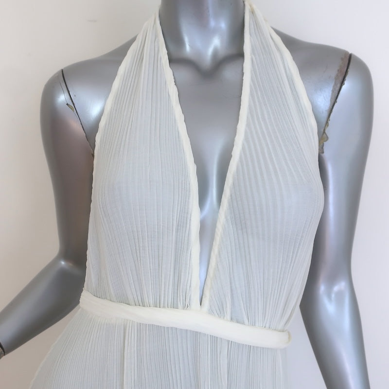 Lioness Ford Halter Maxi Dress/Cover-Up Semi-Sheer Size Small NEW