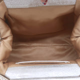 Versace Small Madonna Chain-Strap Frame Bag Silver Metallic Leather