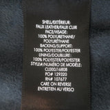 Alice + Olivia Leonie Puff Sleeve Vegan Leather Romper Black Size 2 NEW