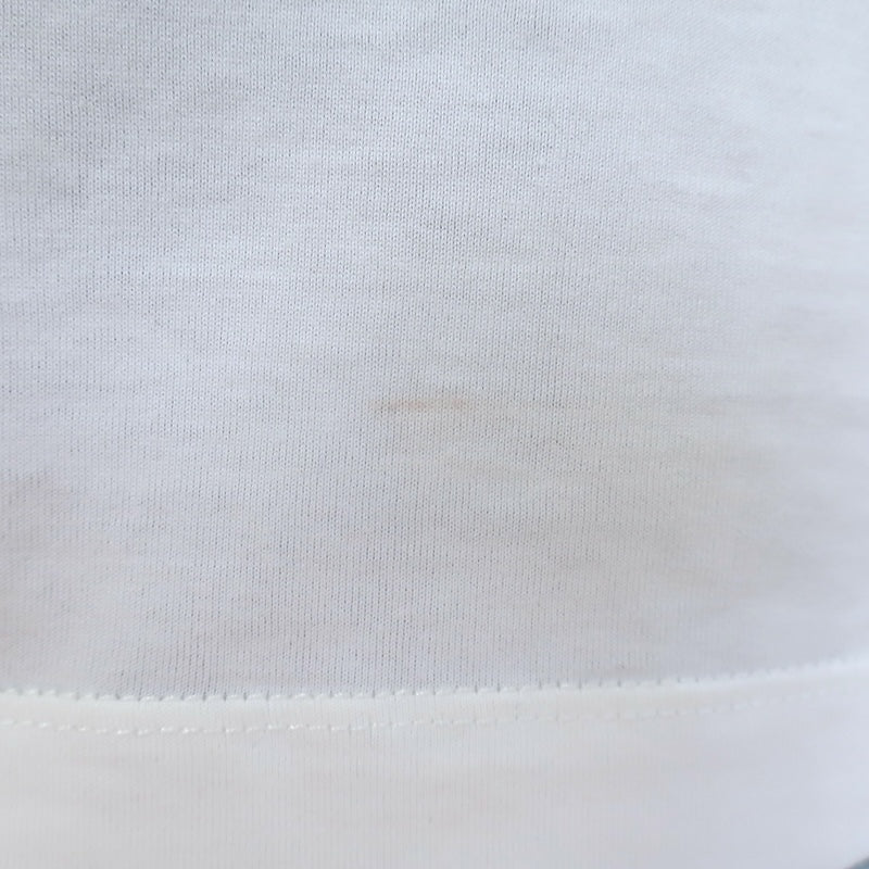 Chloe White Wardrobe Ruffle-Trimmed Top White Cotton &amp; Crepe Size Extra Small