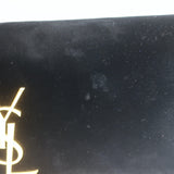 Saint Laurent Kate Monogram Tassel Clutch Black Velvet