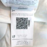 Valentino Striped Mini Skirt Black & White Wool-Silk Size 10