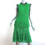Dolce & Gabbana Sleeveless Blouse & Skirt Set Green Lace Size 44/46 NEW