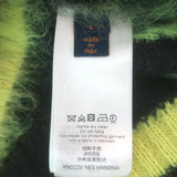 Louis Vuitton Virgil Abloh Monogram Mohair Cardigan Neon Multi Size Large NEW