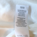 Derek Lam 10 Crosby Eva Puff Sleeve Tee White Cotton Size Small