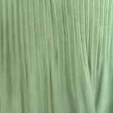 Zimmermann Balloon-Sleeve Pleated Tiered Mini Dress Fern Size 3