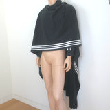 Adidas × Yohji Yamamoto Y-3 Track Poncho Jacket Charcoal Size Large