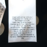 GANNI Polka Dot Blouse Navy Georgette Size 44 Long Sleeve Top NEW