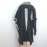 Adidas × Yohji Yamamoto Y-3 Track Poncho Jacket Charcoal Size Large