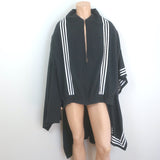 Adidas × Yohji Yamamoto Y-3 Track Poncho Jacket Charcoal Size Large
