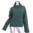 Khaite Wallis Cashmere Turtleneck Sweater Dark Green Size Medium