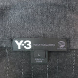 Adidas × Yohji Yamamoto Y-3 Track Poncho Jacket Charcoal Size Large