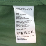 Zimmermann Balloon-Sleeve Pleated Tiered Mini Dress Fern Size 3