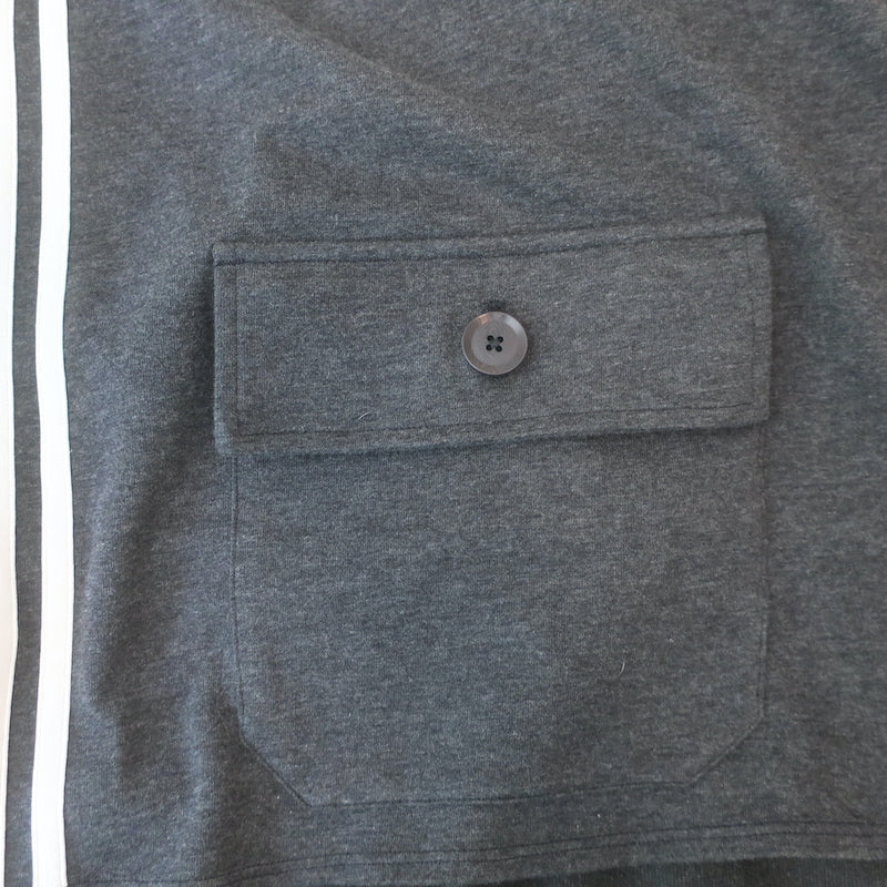 Adidas × Yohji Yamamoto Y-3 Track Poncho Jacket Charcoal Size Large