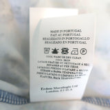 Erdem Half-Sleeve Dress Glenys Blue Floral Print Stretch Crepe Size US 10 NEW