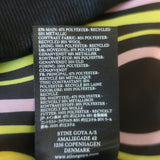 Stine Goya Brethel Puff Sleeve Dress Pink Metallic Jacquard Size Extra Small