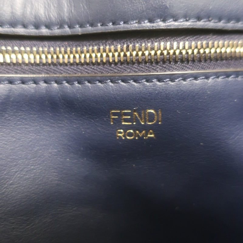Fendi x FILA Mania FF Zucca Extra Large Tote Bag Brown Coated Canvas