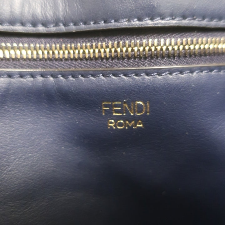 Fendi x FILA Mania FF Zucca Extra Large Tote Bag Brown Coated Canvas