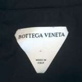 Bottega Veneta Double Breasted Blazer Black Crinkled Nylon Size 48