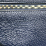 Valentino Medium Rockstud Tote Navy Grained Leather Crossbody Bag