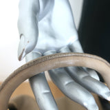 Yves Saint Laurent Roady Hobo Beige Leather Large Shoulder Bag