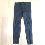 J Brand L8001 Leather Leggings Black Size 29 Skinny Pants