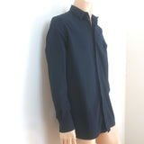 Givenchy Wing Graphic Columbian Fit Shirt Black Cotton Size 38 NEW