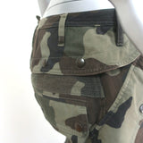 Faith Connexion Camo Cargo Pants Army Green Cotton Size Medium