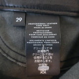 J Brand L8001 Leather Leggings Black Size 29 Skinny Pants