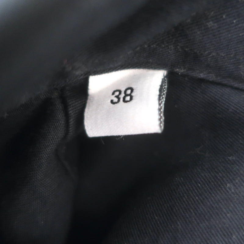 Givenchy Wing Graphic Columbian Fit Shirt Black Cotton Size 38 NEW