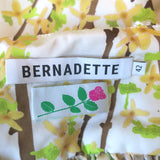 Bernadette Empire Waist Maxi Dress Birgit Blossom Print Taffeta Size 42