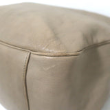 Yves Saint Laurent Roady Hobo Beige Leather Large Shoulder Bag