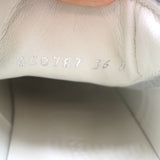 Alexander McQueen Oversized Sneakers White Leather & Leopard Suede Size 36