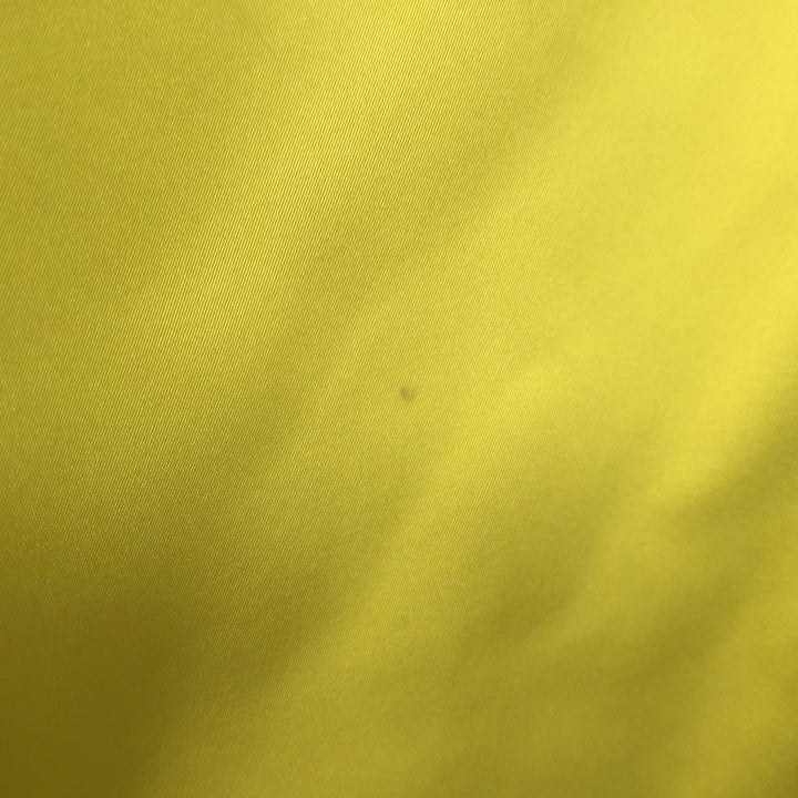 No. 21 Sleeveless Tiered Mini Dress Yellow Taffeta Size 44