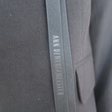 Ann Demeulemeester Double-Lapel Blazer Black Cotton-Linen Size Large