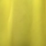 No. 21 Sleeveless Tiered Mini Dress Yellow Taffeta Size 44