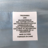 Derek Lam 10 Crosby Penny Cropped Sequin Jacket Light Blue Size 0