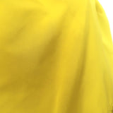 No. 21 Sleeveless Tiered Mini Dress Yellow Taffeta Size 44